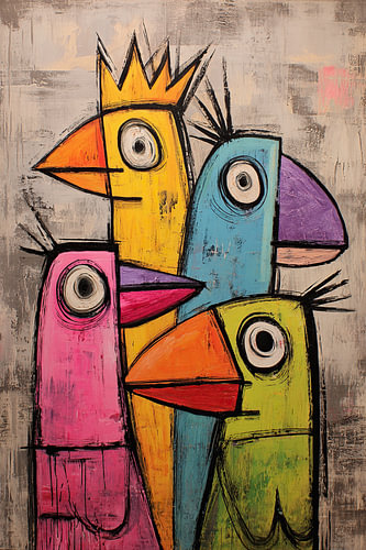 Bunte Vögel | King Bird