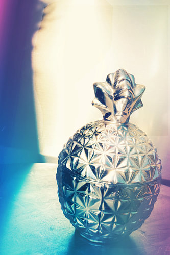 Glänzende Ananas