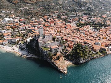 Malcesine on Lake Garda by @themissmarple