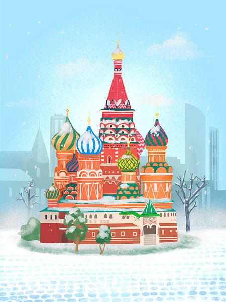 Moskau von Petra Lizde