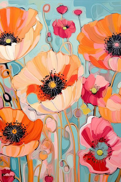 Poppies #17 by Imagine
