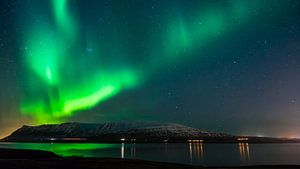 Het Noorderlicht in IJsland van Jasper den Boer