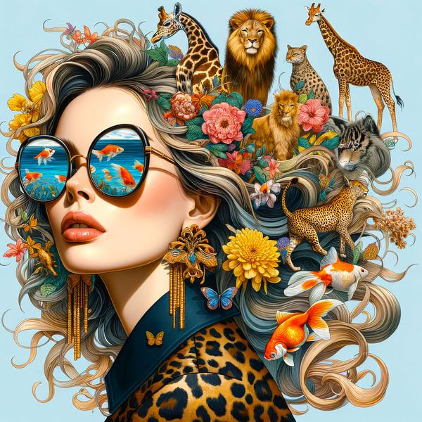 Wildlife Fantasies III by Art Studio RNLD