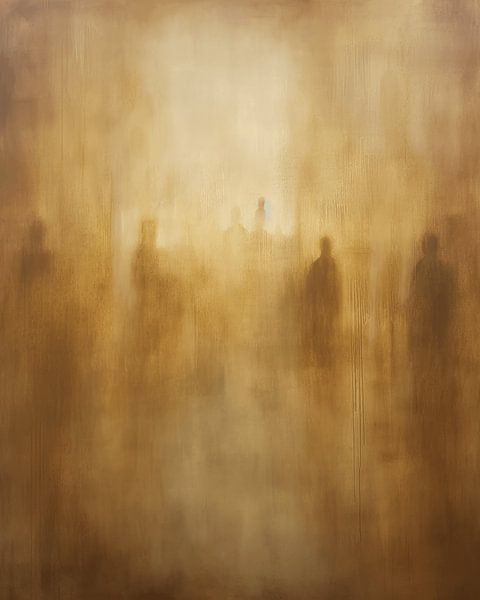 The crowd in gold by Studio Allee