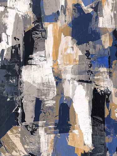 Abstract Brush Strokes no. 6