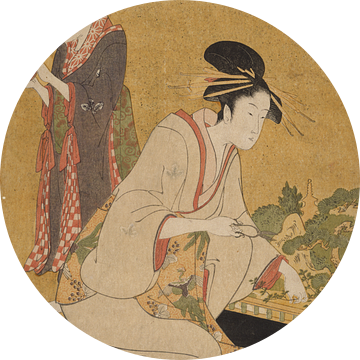 Kitagawa, Utamaro Yashio Japanse prent