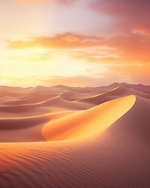 Schönheit der Wüste von fernlichtsicht