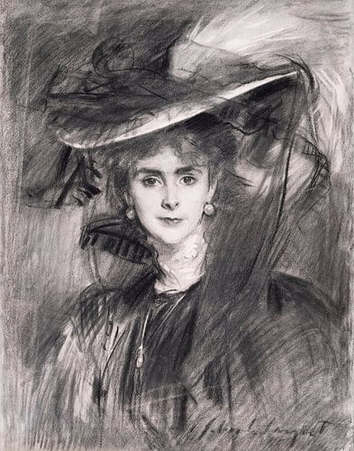 John Singer Sargent – Porträt der Baronin de Meyer (ca. 1900–1910)