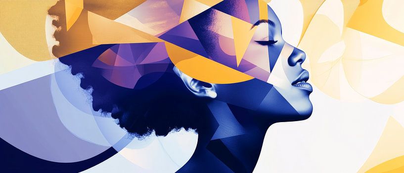 Creative female power in colours by Poster Art Shop