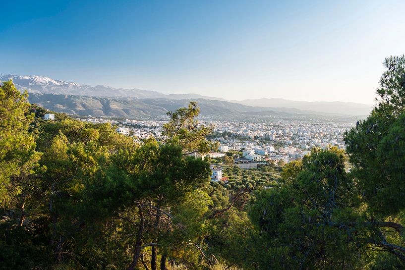 Uitzicht over de stad Chania, Kreta par Wicek Listwan