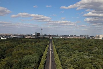 Skyline van Berlijn van Sijbren Kuiken