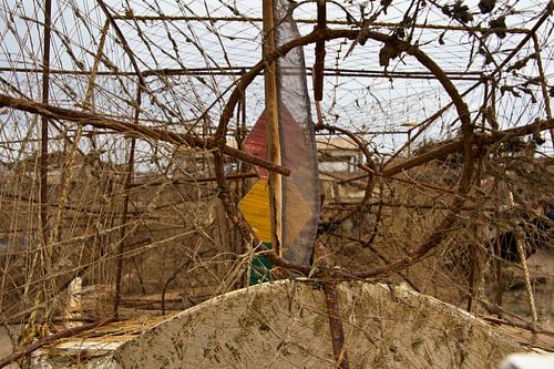Kreeftfuiken in Kafountine (Senegal)
