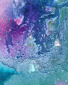 Motifs océaniques mystiques deux sur Karen Kaspar