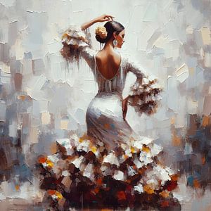 Flamenco Gold Weiß