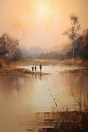 Fields | Impressionism by ARTEO Paintings