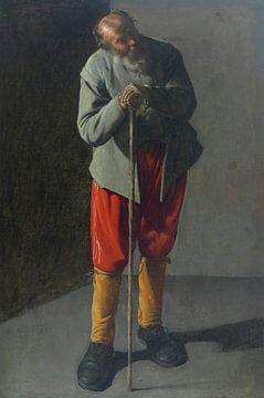 Oude man, Georges de La Tour