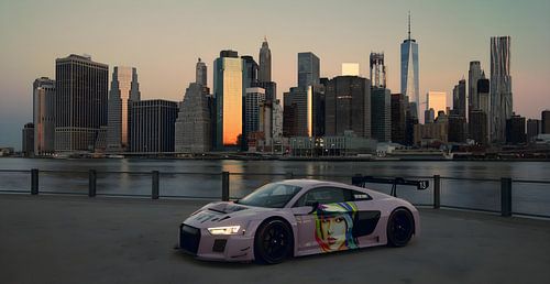 Audi R8 LMS GT3 skyline Frontpartie