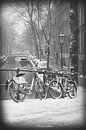 Black & White Winter Amsterdam van Hendrik-Jan Kornelis thumbnail