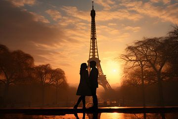 In love in Paris by Mathias Ulrich