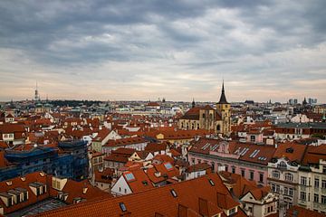 Paysage Prague sur Nynke Altenburg