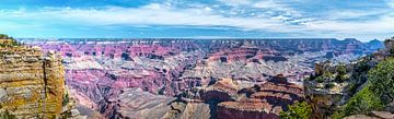 Breed panorama van de Grand Canyon van Rietje Bulthuis