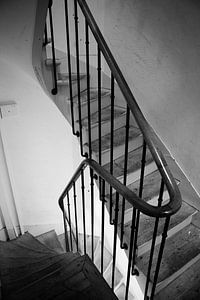 escaliers sur Marcel Bonte