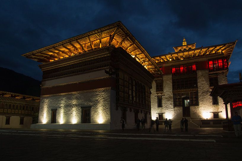Thimphu dzong von Andrea Ooms