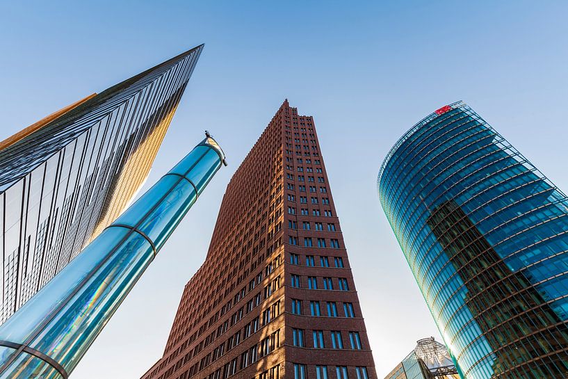Potsdamer Platz in Berlin by Werner Dieterich