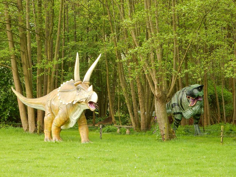 dinosaurs by Joke te Grotenhuis