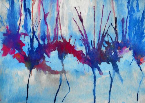 Surrealistische bloemen