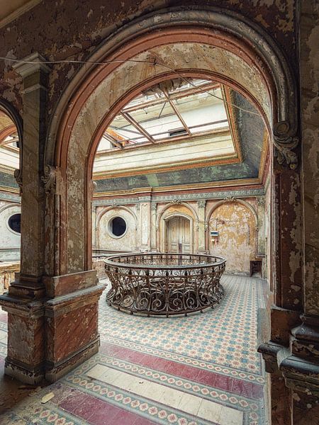 Lost Places -Staircase in the abandoned castle - Abandoned Places by Carina Buchspies