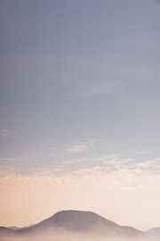 Mountain landscape at dawn fine art print by Elke Wendrickx