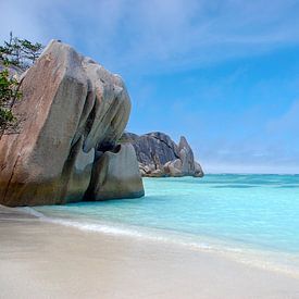 Seychellen, La Digue, Source d'Argent von Robert van Hall