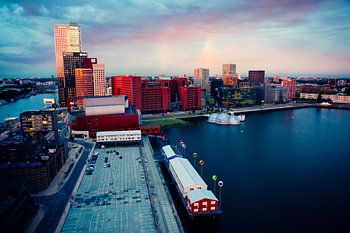 Besonderes Licht auf dem Kop van Zuid