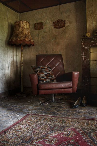 Spooky chair somewhere in Europe by Melvin Meijer