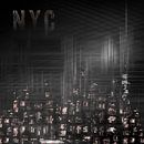 MODERN ART New York City Skylines | schwarz von Melanie Viola Miniaturansicht