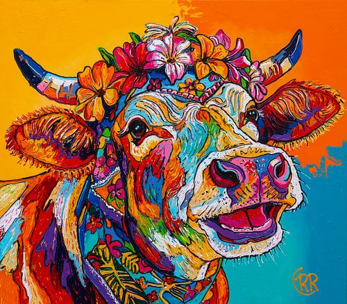 Koe Kleurrijke Vrijheid