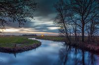 Sunset over Eelderdiep