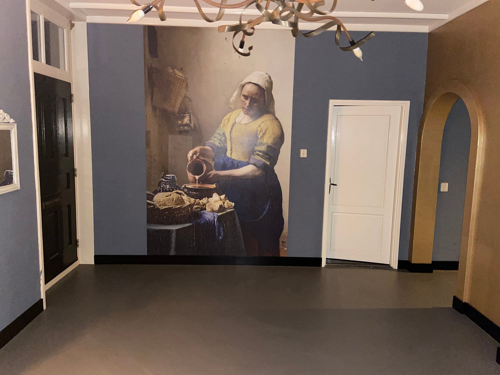 The Milkmaid - Vermeer painting