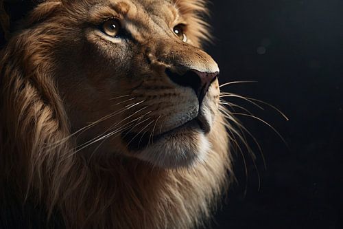 Gouden Blik van de Koning der Dieren