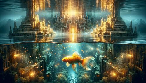 Lichten van de verzonken stad