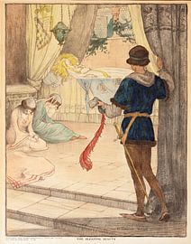 Sleeping Beauty, Elizabeth Tyler by Vintage Afbeeldingen