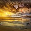 Abstract impression of Iceland . van Saskia Dingemans