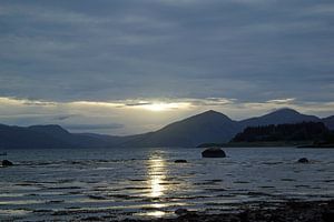 sonnenuntergang am See