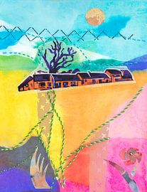 Landschaft, Frühling 3 von Ariadna de Raadt-Goldberg