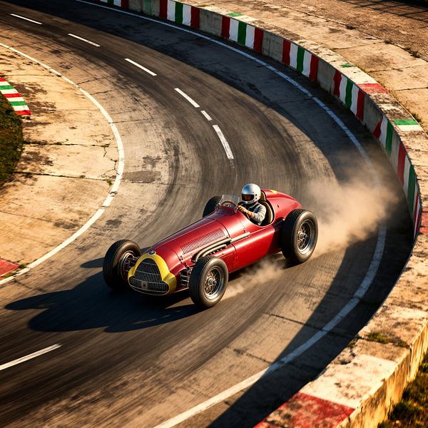 Monza's Soul: The 1950 Alfetta by Jan Keteleer