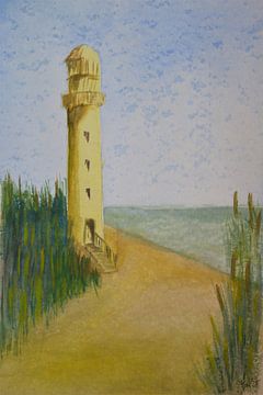 Lighthouse light and shadow