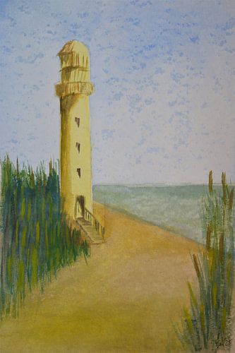 Leuchtturm Licht und Schatten