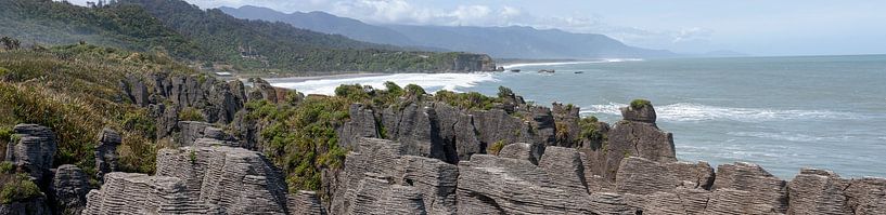 Punakaiki Pancake Rocks by Richard Wareham