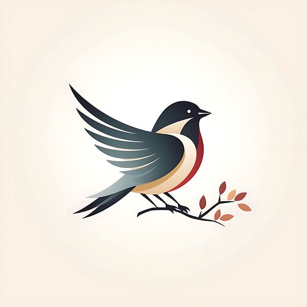 Vector image Bird by PixelPrestige